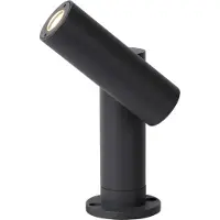 Lucide TATUM - Tuinspot - LED - 1x5W 3000K - IP65 - Antraciet