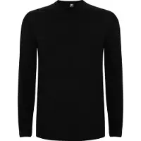 Roly Zwart Effen t-shirt lange mouwen model Extreme merk maat M