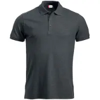 Clique Poloshirt Manhattan M / Zwart