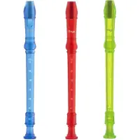 Stagg blokfluit kunststof blauw (Barok)
