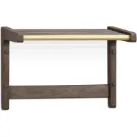 Rowico Home Inverness houten kapstok donker eiken 45 x 32 cm