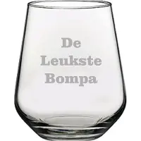 Pasabahce Drinkglas gegraveerd - 42,5cl - De Leukste Bompa
