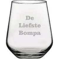 Pasabahce Drinkglas gegraveerd - 42,5cl - De Liefste Bompa