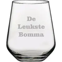 Pasabahce Drinkglas gegraveerd - 42,5cl - De Leukste Bomma