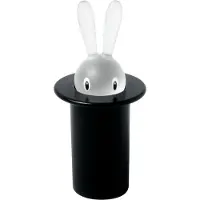 Alessi Tandenstokerhouder Magic Bunny Black