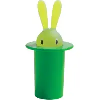 Alessi Tandenstokerhouder Magic Bunny Green