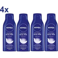 Nivea Aanbieding: 4x Bodymilk Original Pompje (400 ml)