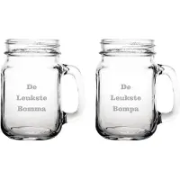 Fusion Drinkglas gegraveerd - 45cl - De Leukste Bomma-De Leukste Bompa