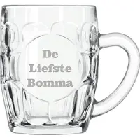 Libbey Bierpul gegraveerd - 55cl - De Liefste Bomma