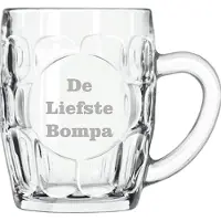 Libbey Bierpul gegraveerd - 55cl - De Liefste Bompa