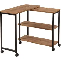 Norda Design Zijtafel Atlantische pine Zwart