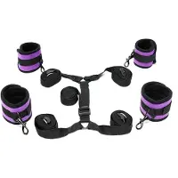 Rimba - Soft Bondage Onder het bed of matras soft bondage boeien set