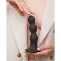 Strap-On-Me - Dildo Plug Balls - Zwart - Maat 2XL