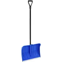 vidaXL Sneeuwschep 147 cm metaal blauw