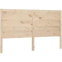 vidaXL Hoofdbord 141x4x100 cm massief grenenhout