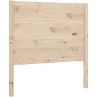 vidaXL Hoofdbord 96x4x100 cm massief grenenhout