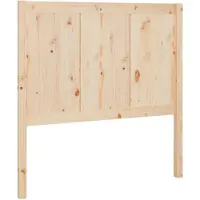 vidaXL Hoofdbord 95,5x4x100 cm massief grenenhout