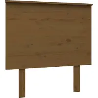 vidaXL Hoofdbord 79x6x82,5 cm massief grenenhout honingbruin