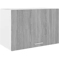 vidaXL Bovenkast Lyon 60x31x40cm bewerkt hout grijs sonoma eikenkleurig