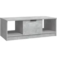 vidaXL Salontafel, betonkleur, 102x50x36 cm, houtvezel