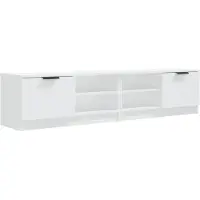 vidaXL Tv-meubels 2 st 80x35x36,5 cm bewerkt hout wit