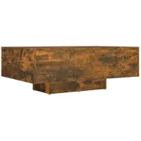vidaXL Salontafel 85x55x31 cm bewerkt hout gerookt eikenkleurig