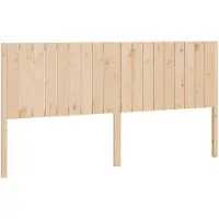 vidaXL Hoofdbord 185,5x4x100 cm massief grenenhout