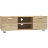 vidaXL Tv-meubel 120x40,5x35 cm bewerkt hout sonoma eikenkleurig
