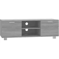 vidaXL Tv-meubel 120x40,5x35 cm bewerkt hout grijs sonoma eikenkleurig