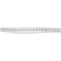 vidaXL Huisdierenkooi met deur 52 panelen 455x455x35 cm staal zwart