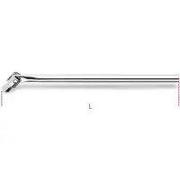 Beta 3/4” handgreep met kniegewricht 928/36A - 009280844