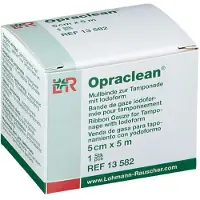 Lohmann & Rauscher Opraclean Iodoform 5Cm x 5M 13582 1 St