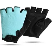 Rogelli Core Short Gloves Blauw XS Vrouw