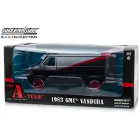 Greenlight Modelauto GMC Vandura 1983 - The A Team - zwart - schaal 1:24 - schaalmodel