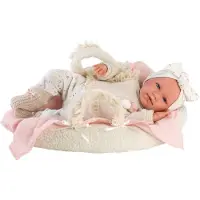 Llorens pop Mimi met reiswiegje - 40 cm (lengte: 41-50 cm)