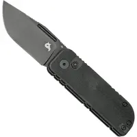 FOX Black NU-BOWIE, Black D2 Blade, Black G10 zakmes