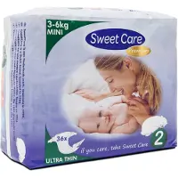 Sweet care SweetCare Premium Baby Ultradun Luiers - Maat 2 - 36 stuks