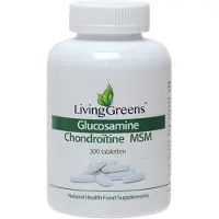 Livinggreens Glucosamine chondroitine MSM 300 tabletten
