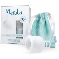 Ibd Merula Menstruatiecup Ijswit XL 1 St Overige