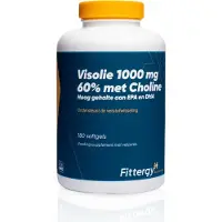 Fittergy Visolie 1000 mg 60% met choline 180 softgels