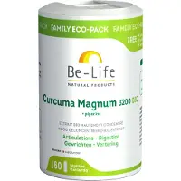 Be-Life Curcuma Magnum 3200 Bio | 180 capsules