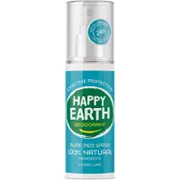 Happy Earth 100% Natuurlijke Deodorant Spray Cedar Lime 100 Ml
