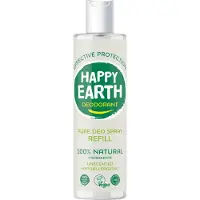 Happy Earth 100% Natuurlijke Deo Spray Navulling Unscented 300 Ml