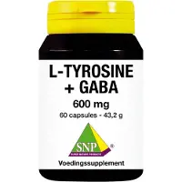 Snp L-tyrosine + gaba 600mg puur