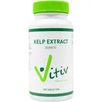 VITIV Kelp extract 200mcg 200 tabletten