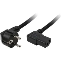 Logilink Power Cord IEC-C13 black 2m