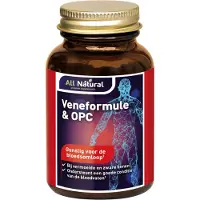 All Natural Vermoeide en zware benen 60 vcaps