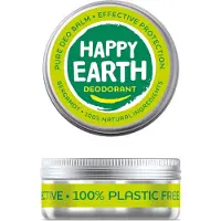 Happy Earth 100% Natuurlijke Deodorant Balm Bergamot 45 Gr