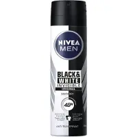 Nivea Men Deodorant Spray Invisible For Black & White - 150 ml