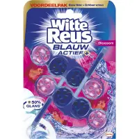Witte Reus Toiletblok blauw actief bloesem 100 gram